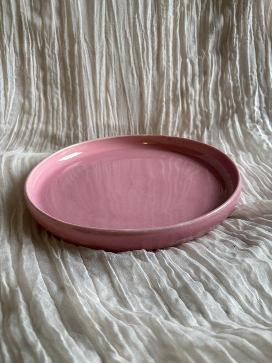 Candy Floss Pink Serving Platter