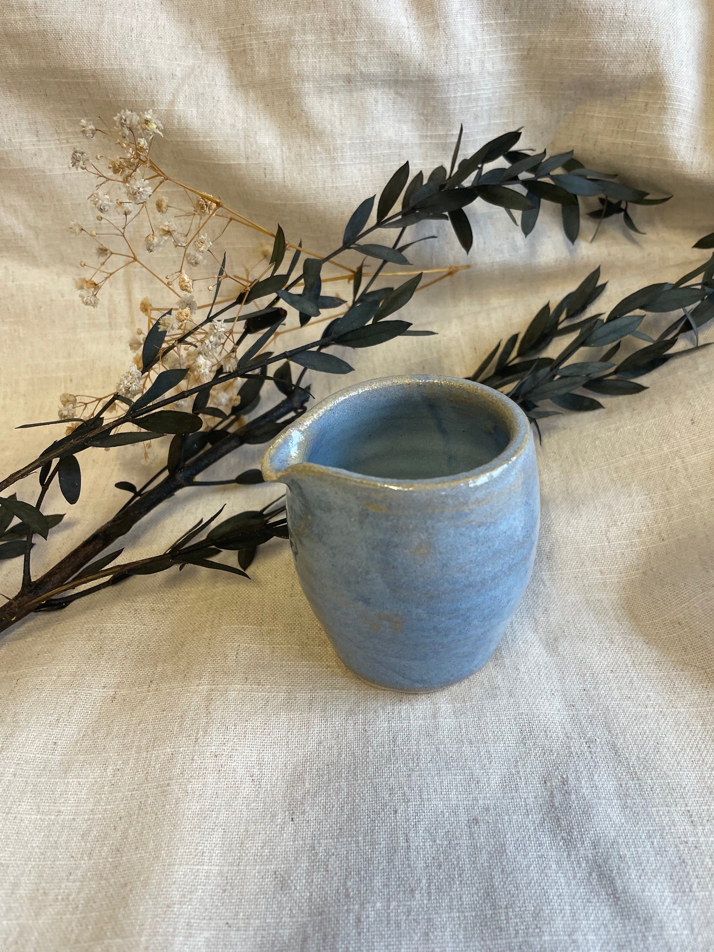 Sky Blue Milk Jug