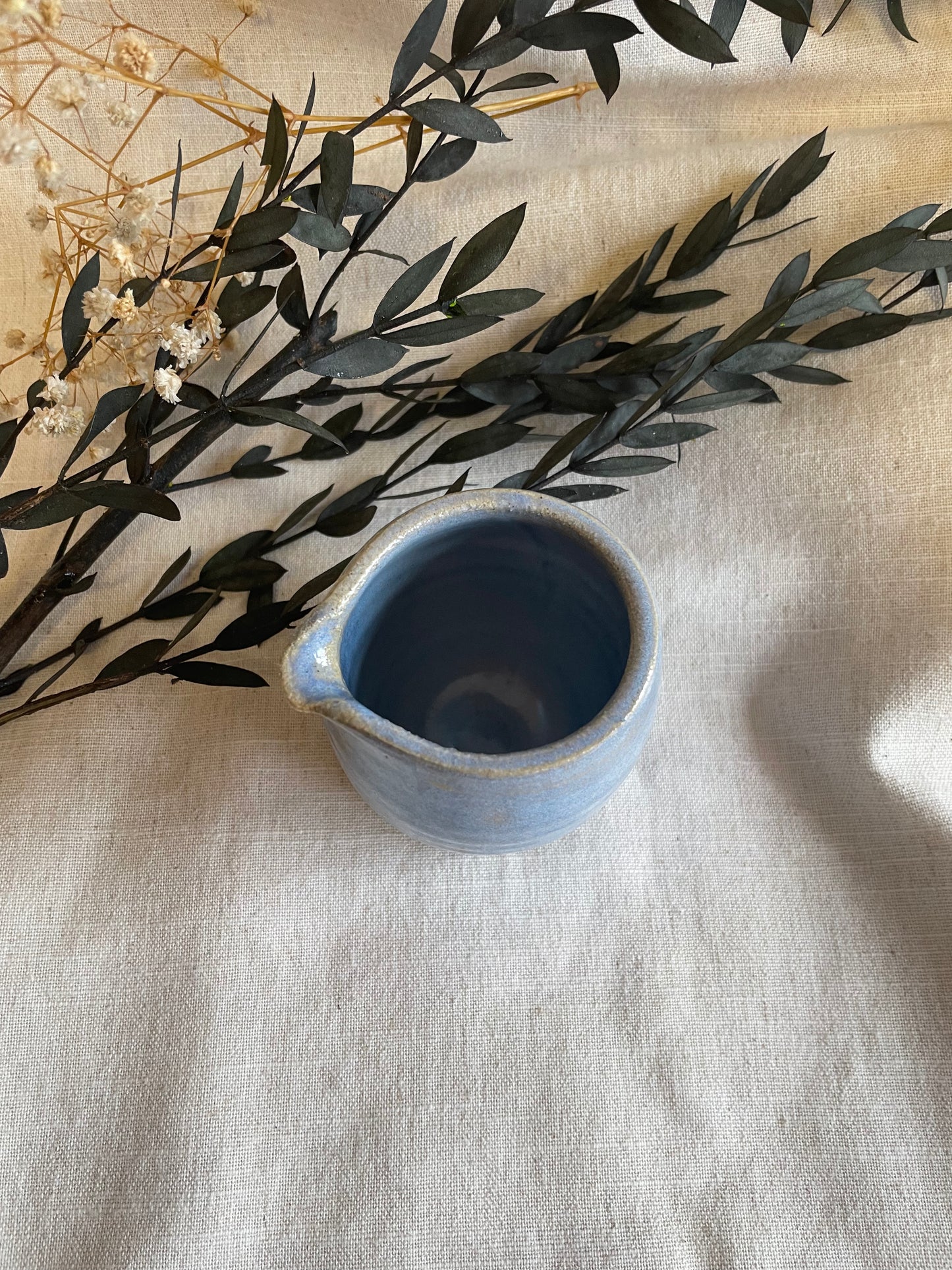 Sky Blue Milk Jug