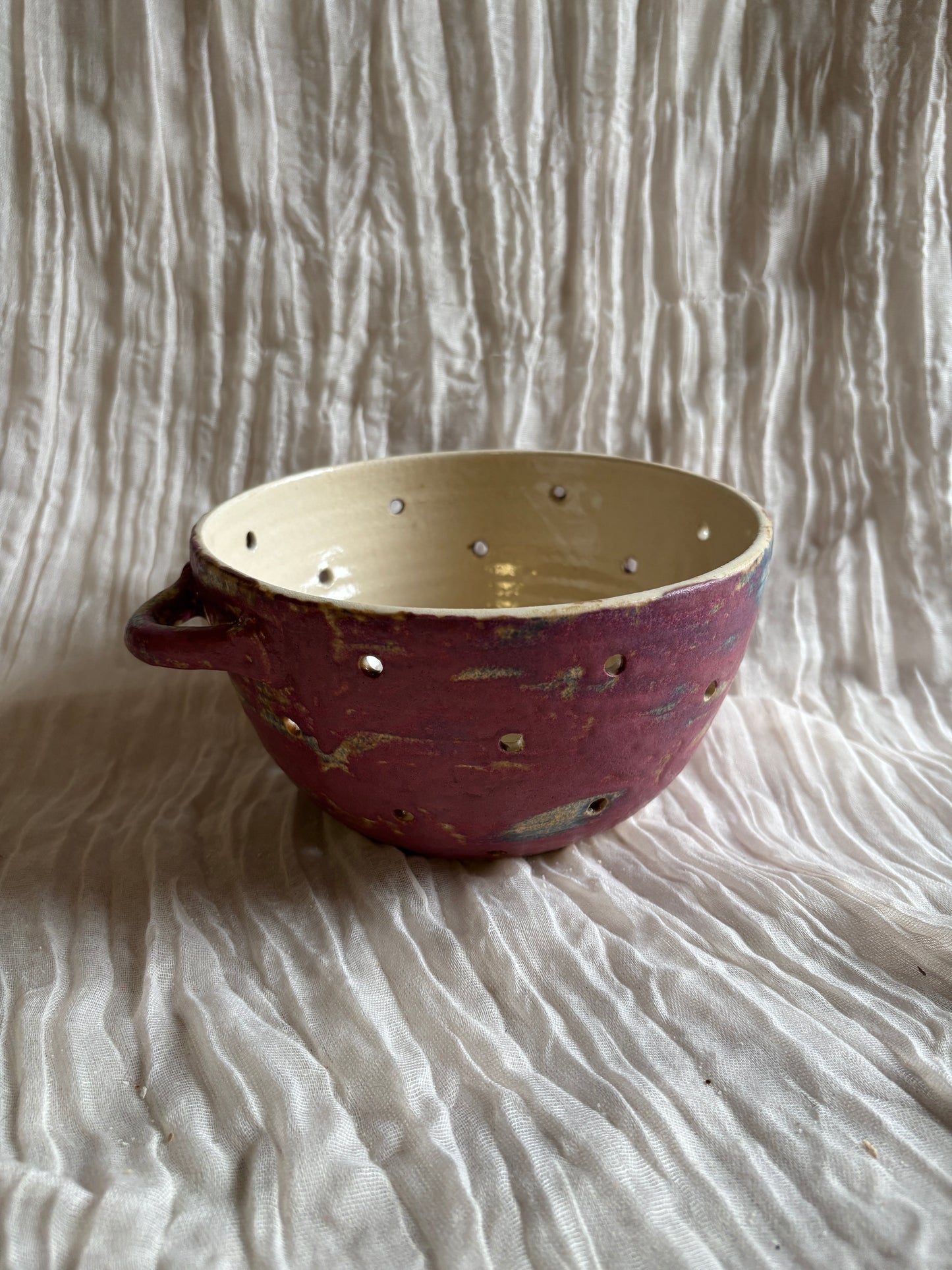 Dark Pink Berry Bowl