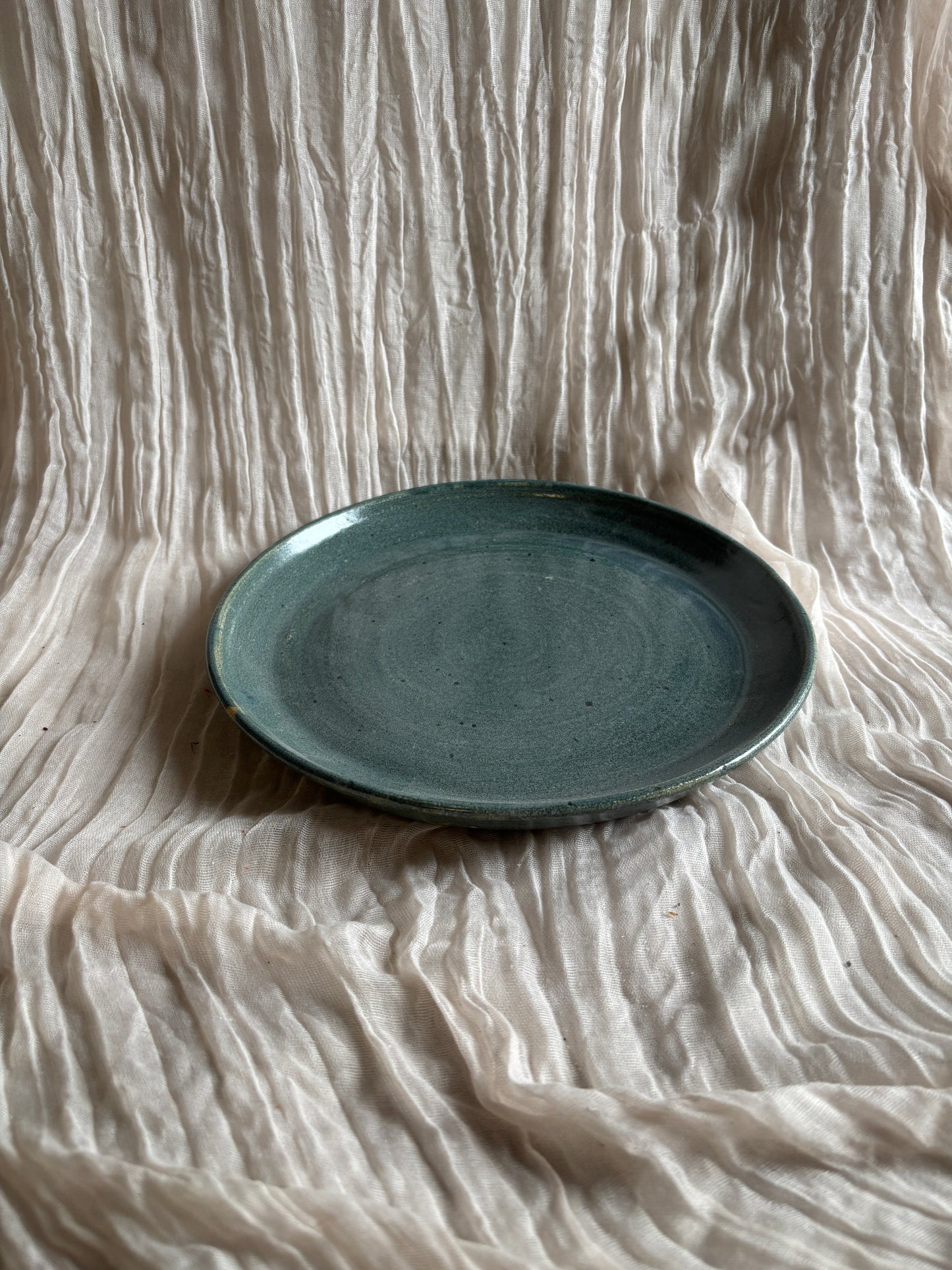 Green Coupe Dinner Plate