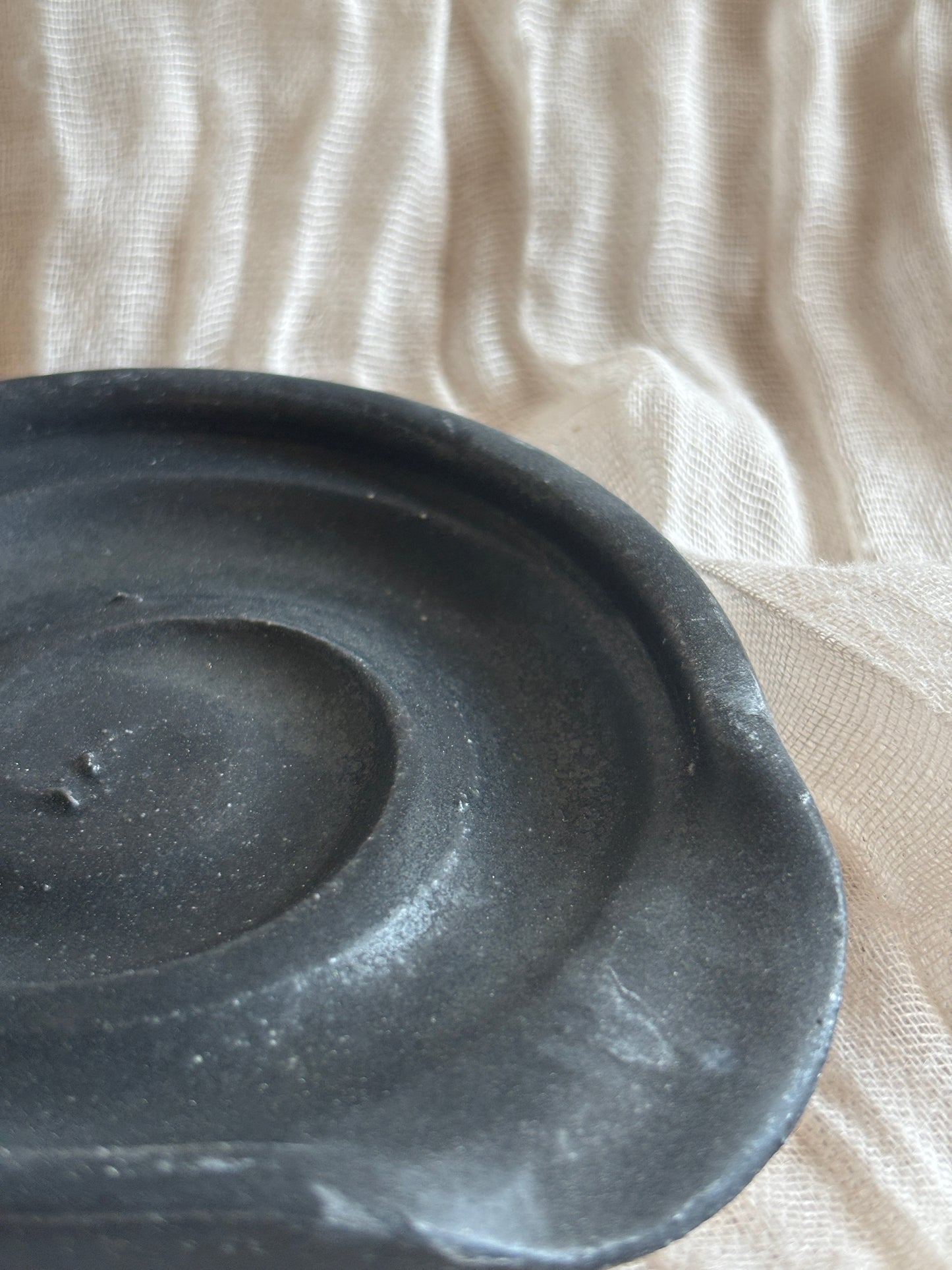Black Mini Spoon Rest