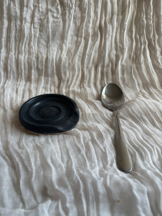 Black Mini Spoon Rest