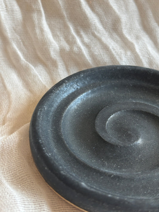 Black Mini Soap Dish