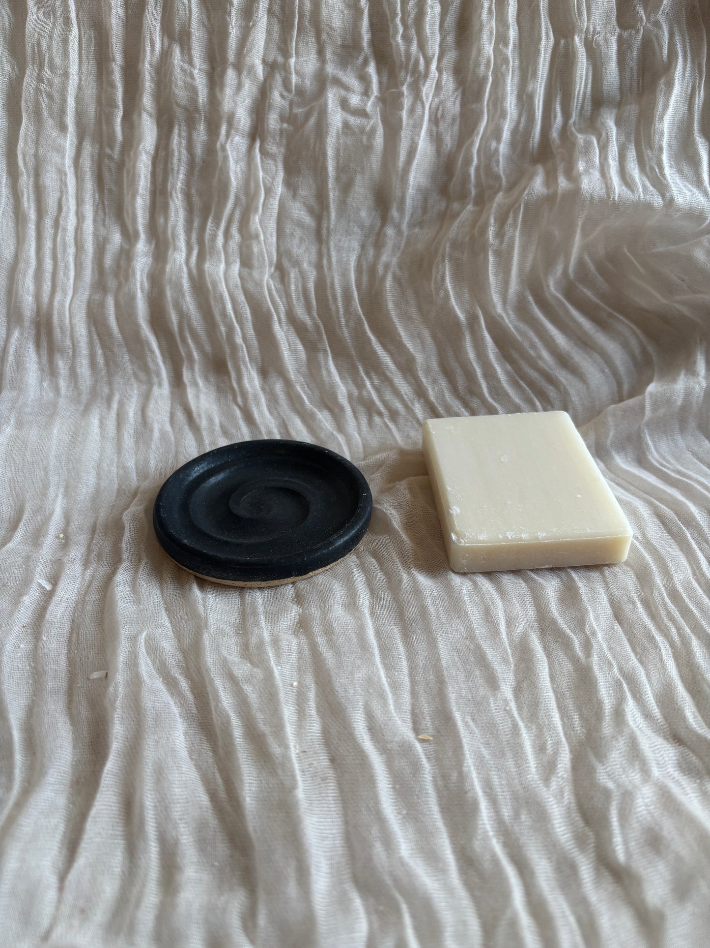 Black Mini Soap Dish