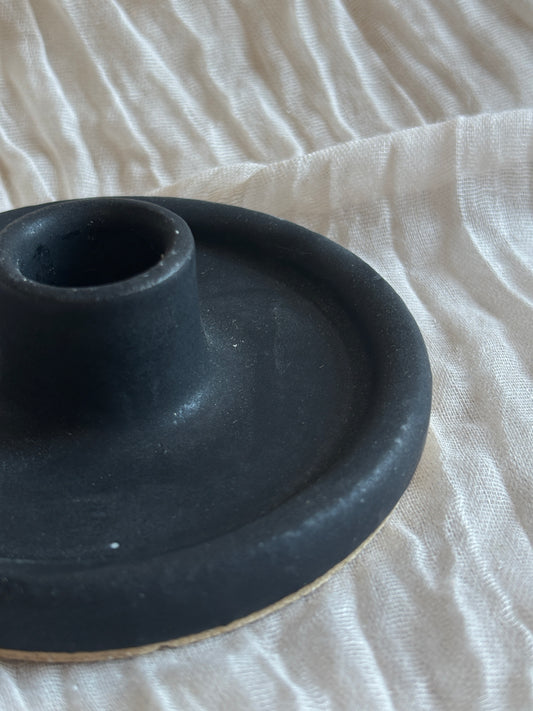 Black Candlestick Holder