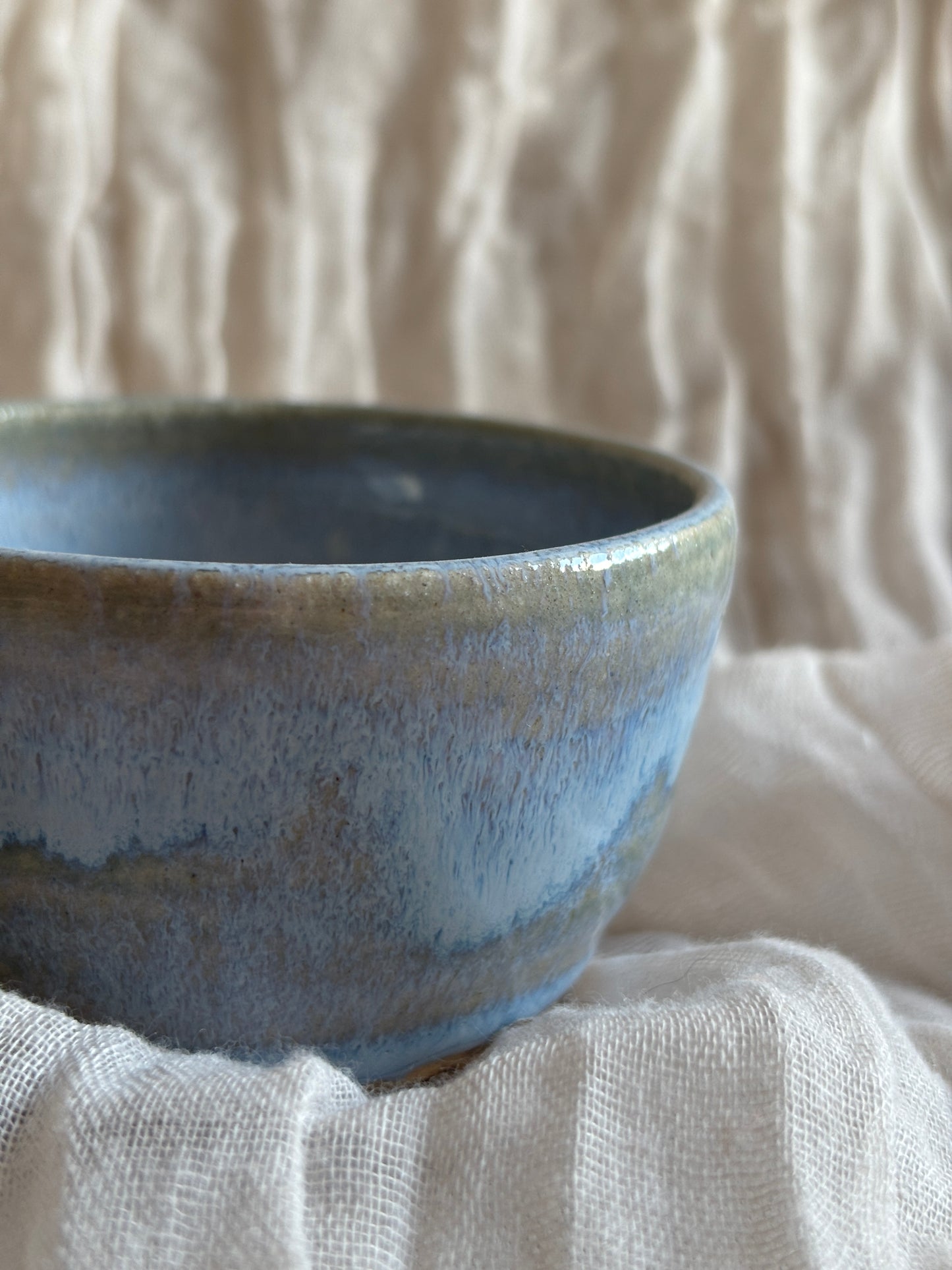 Sky Blue Condiment Pot