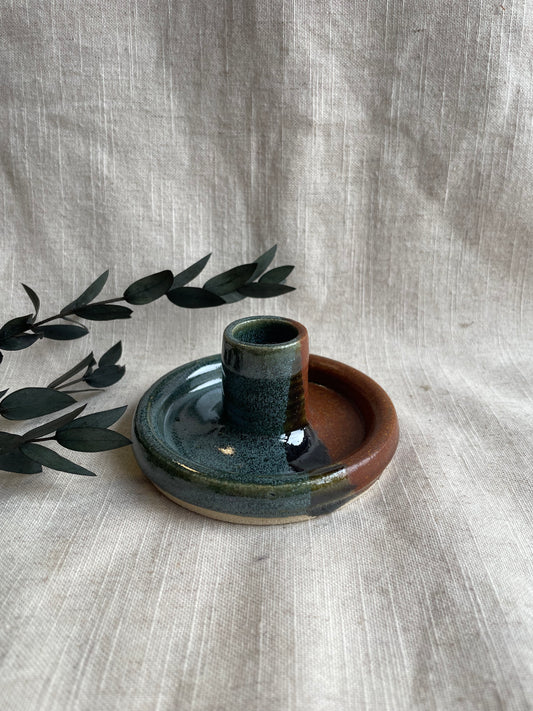 Earth Candlestick Holder