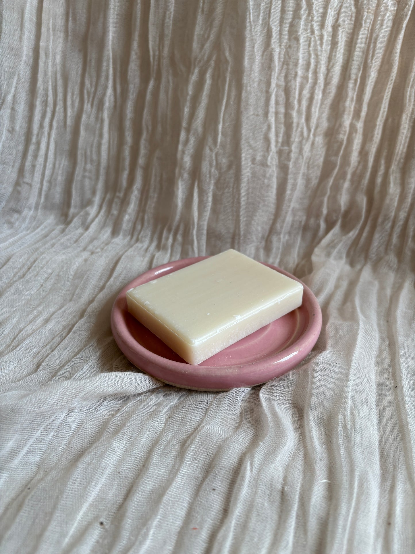 Candy Floss Pink Soap Dish