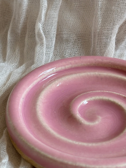 Candy Floss Pink Mini Soap Dish