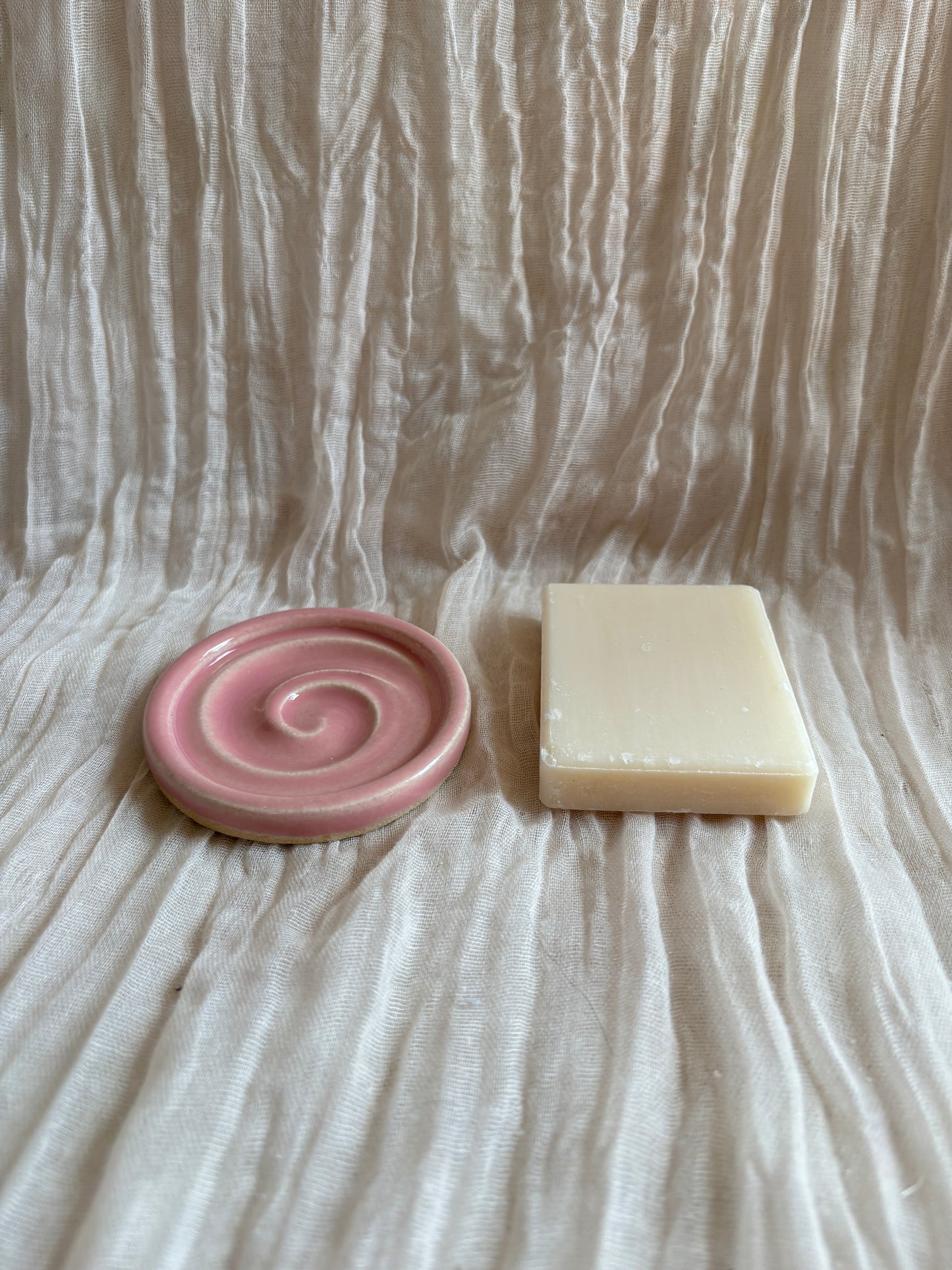 Candy Floss Pink Mini Soap Dish