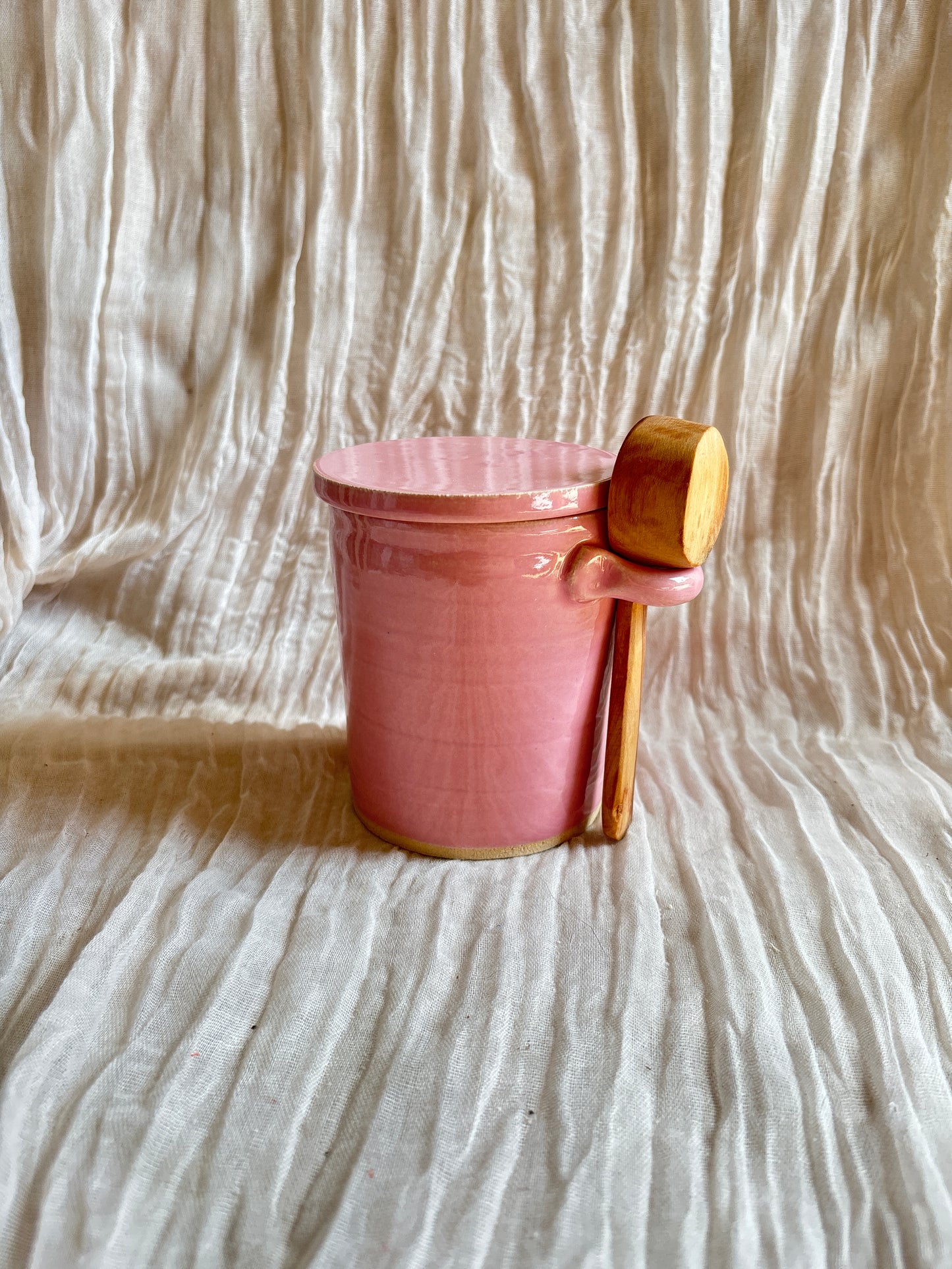 Candy Floss Pink Canister/Coffee Pot