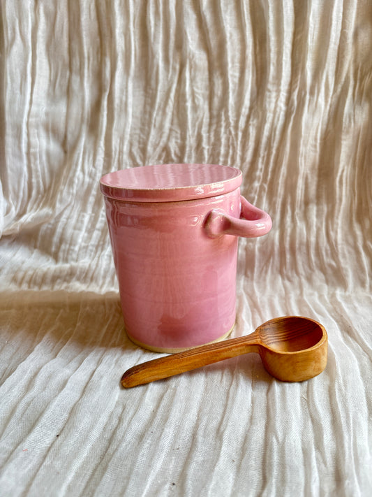Candy Floss Pink Canister/Coffee Pot