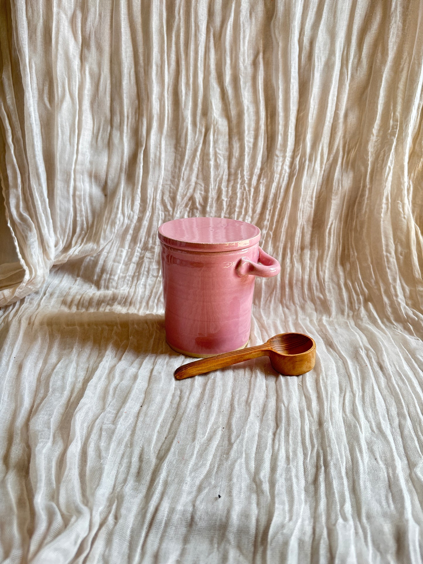 Candy Floss Pink Canister/Coffee Pot