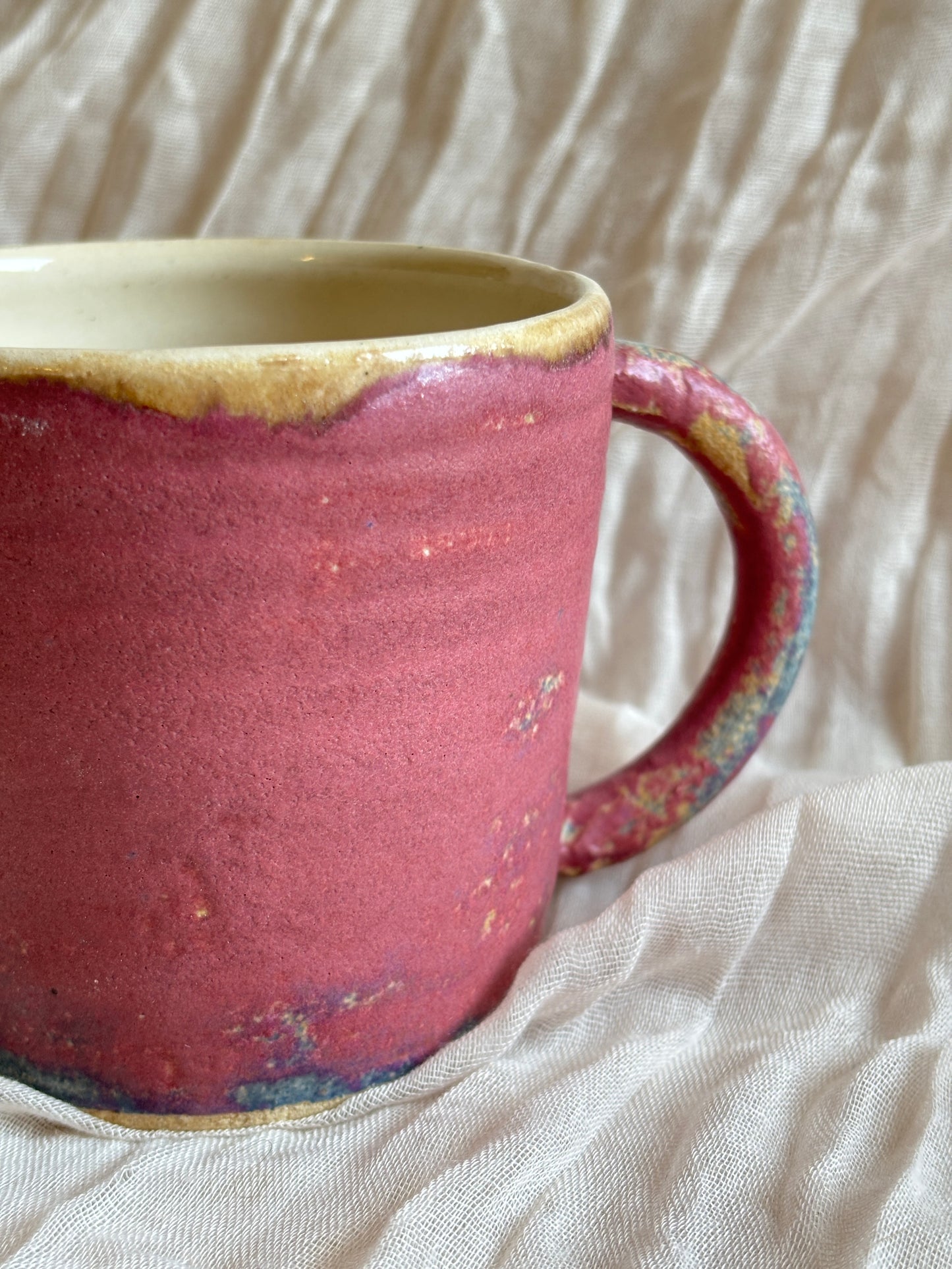 Dark Pink 300ml Mug
