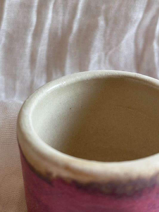 Dark Pink Espresso Cup