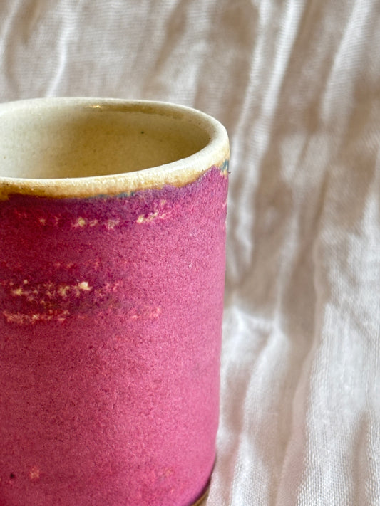 Dark Pink Double Espresso Cup