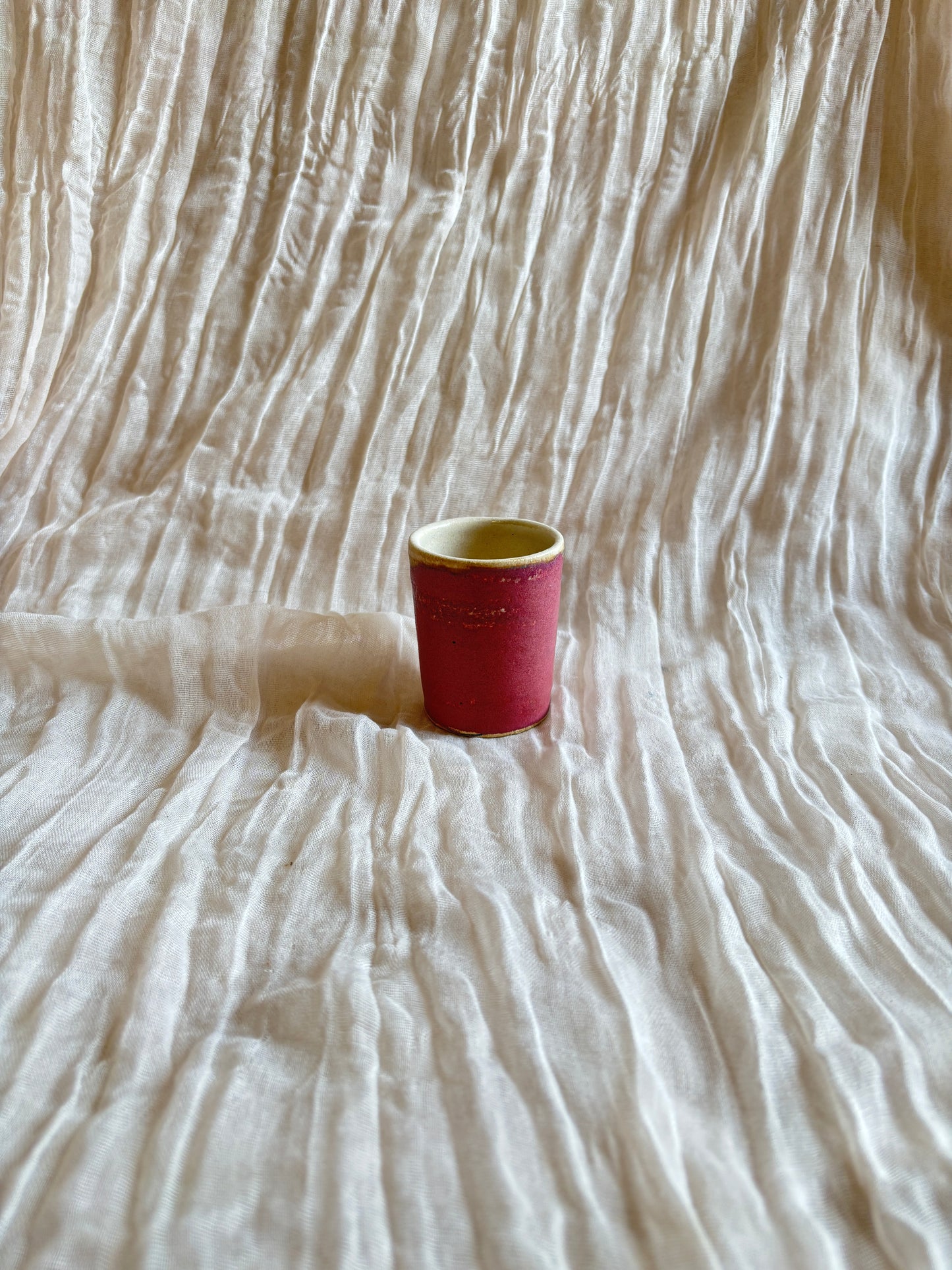 Dark Pink Double Espresso Cup