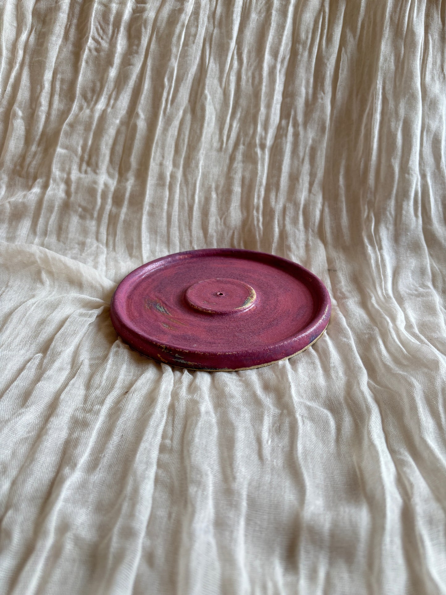 Dark Pink Incense Stick Holder