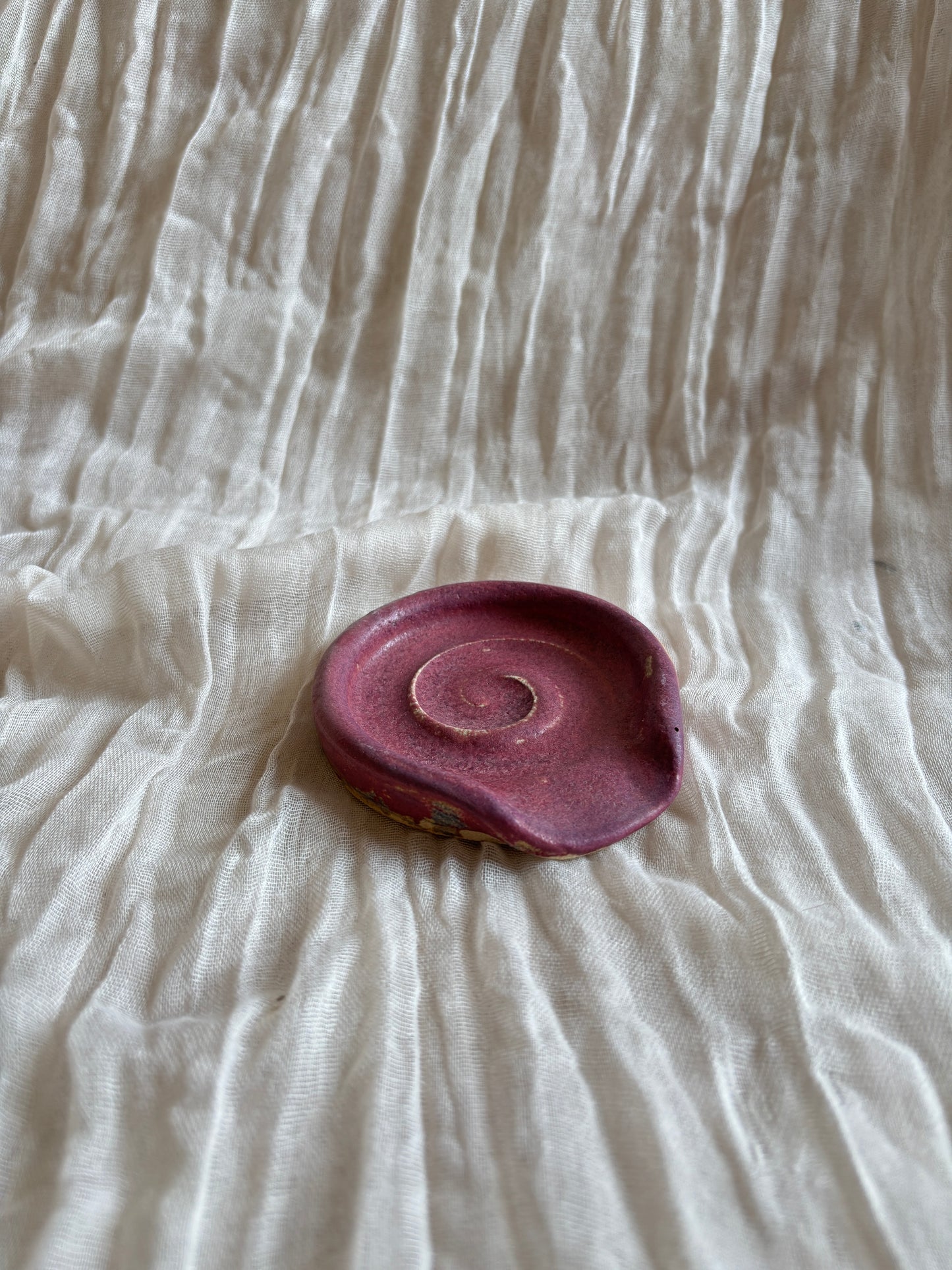 Dark Pink Mini Spoon Rest
