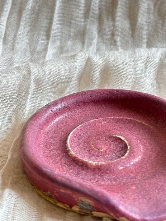 Dark Pink Mini Spoon Rest