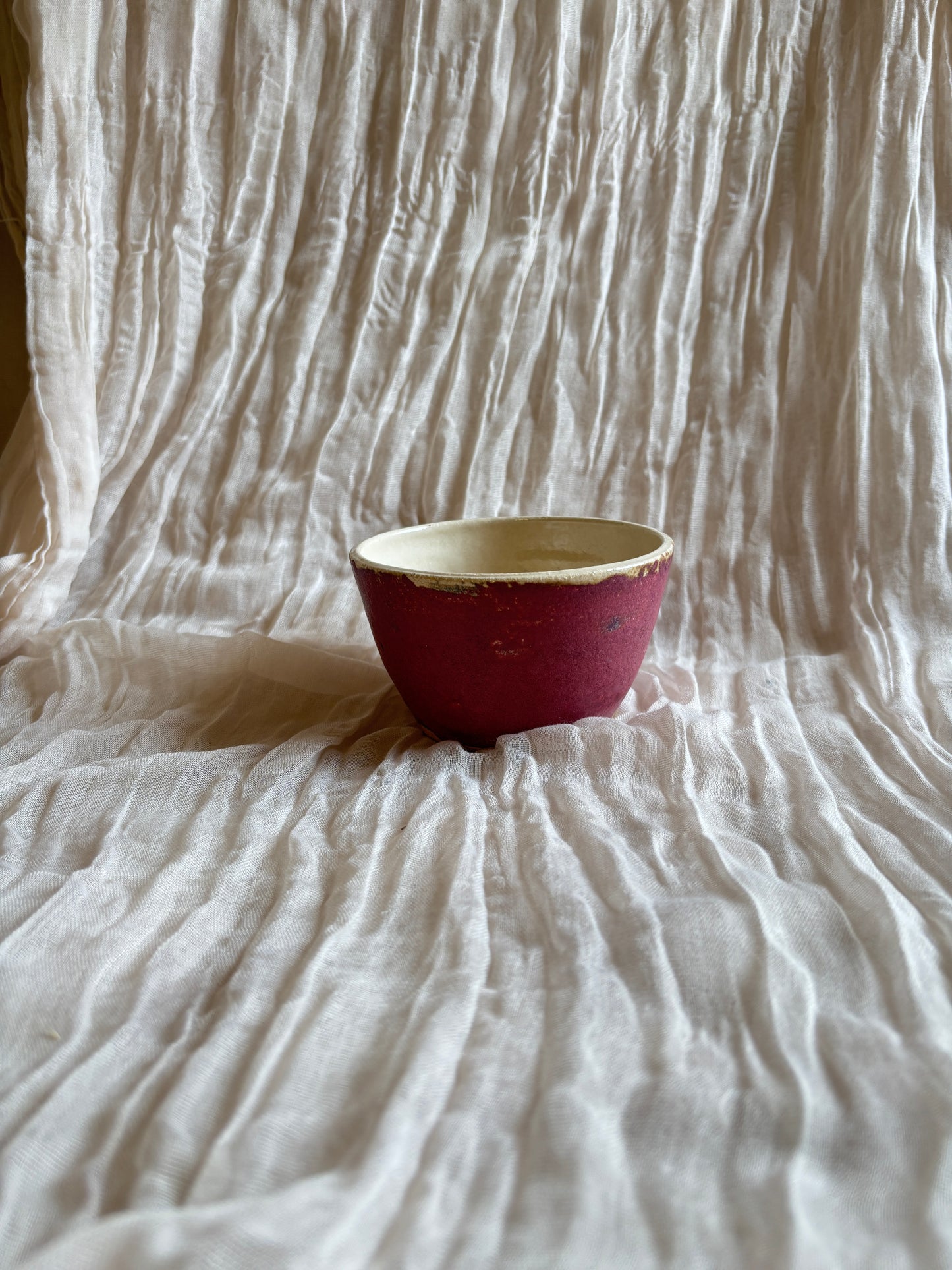 Dark Pink Medium Bowl