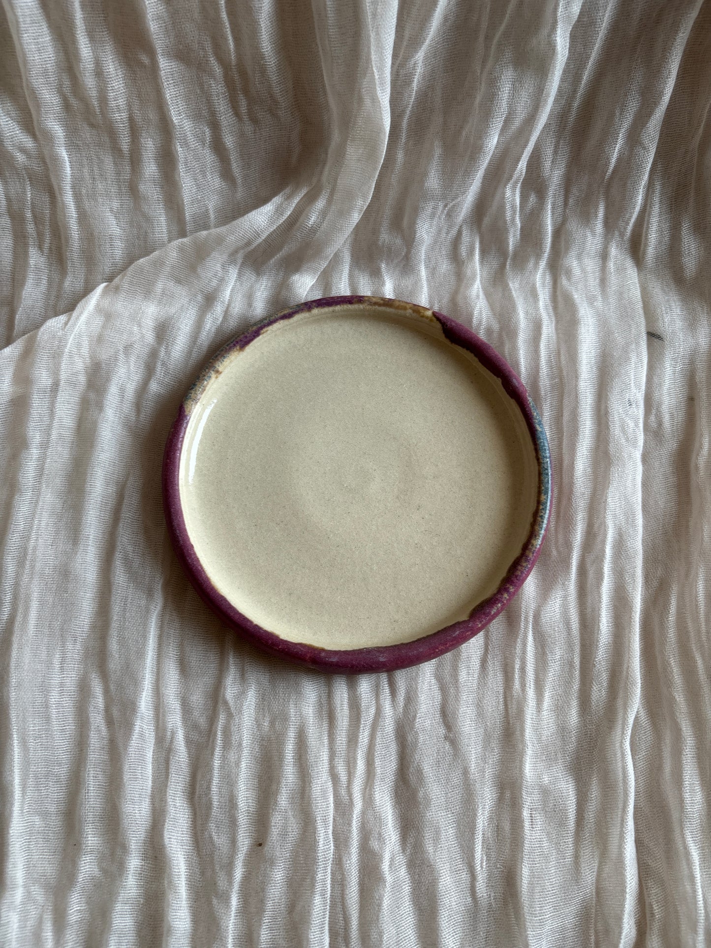 Dark Pink Plate