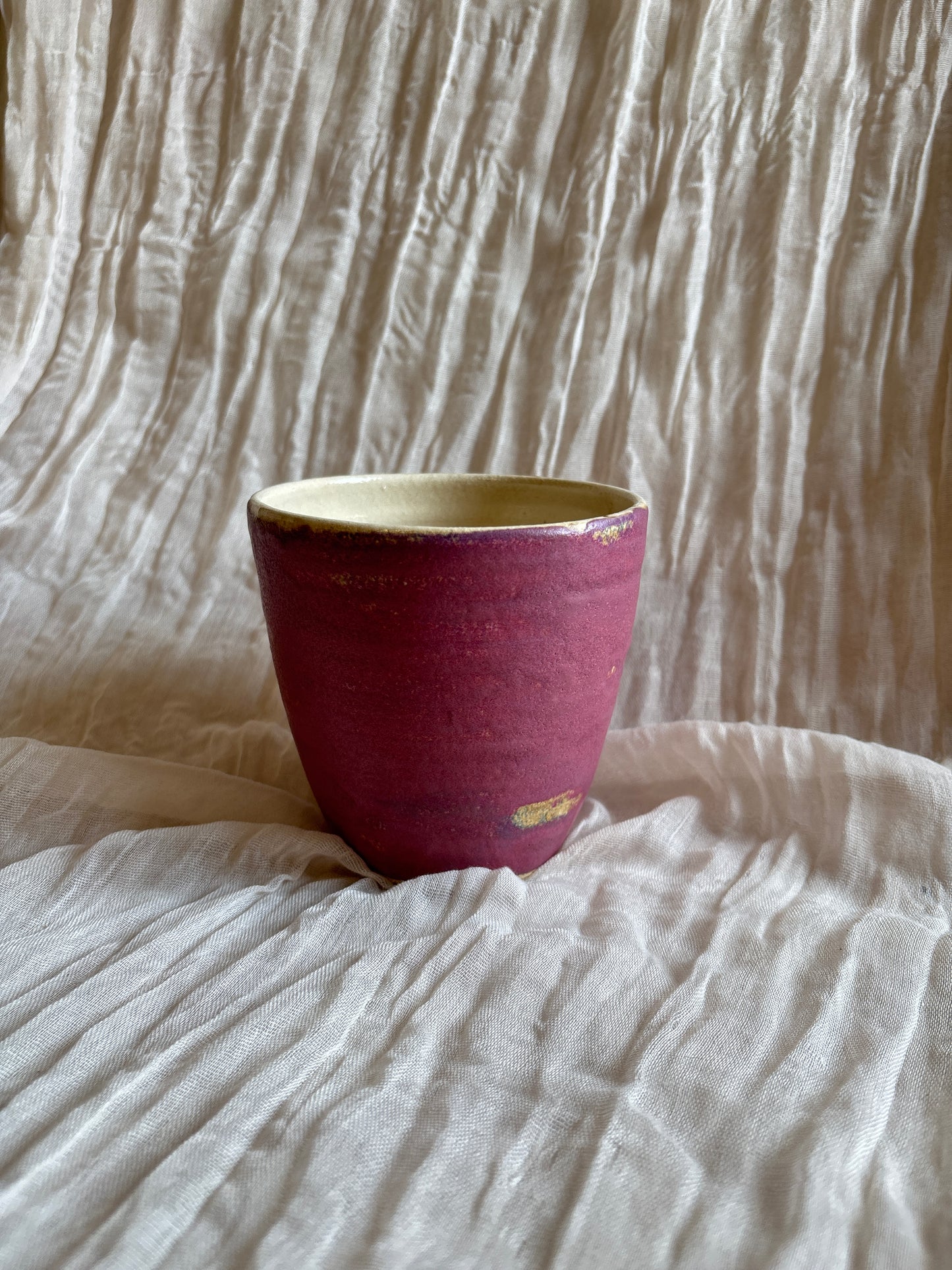 Dark Pink 10cm Planter