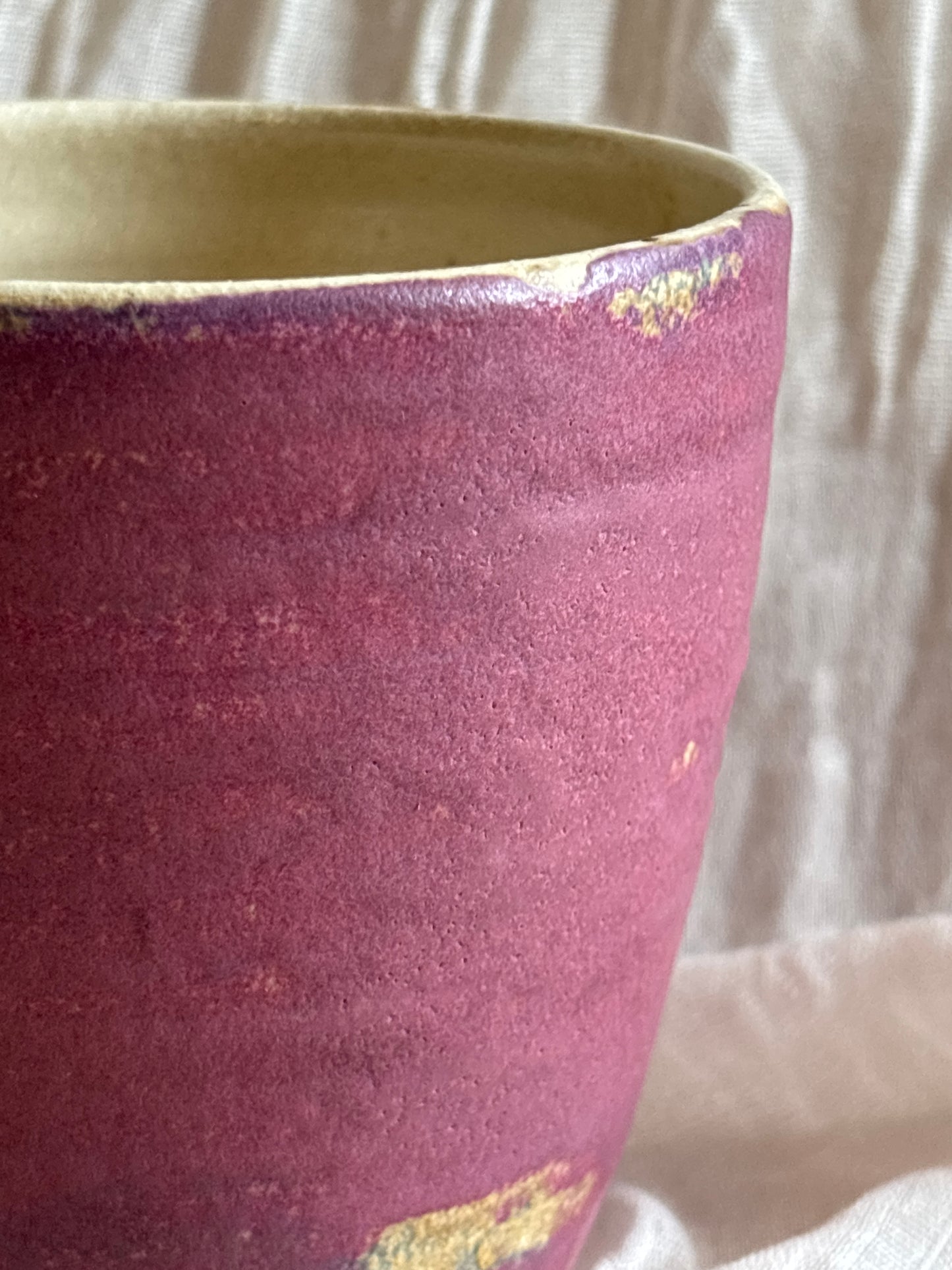 Dark Pink 10cm Planter