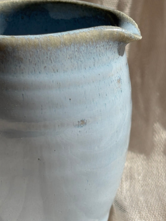 Sky Blue Milk Jug