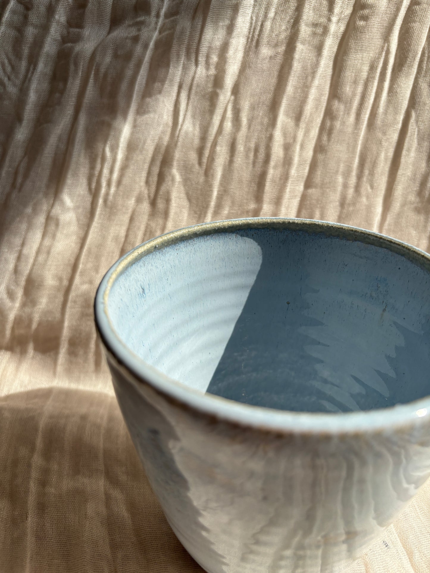 Sky Blue 10cm Planter