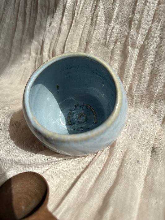 Sky Blue Mini Salt Pig