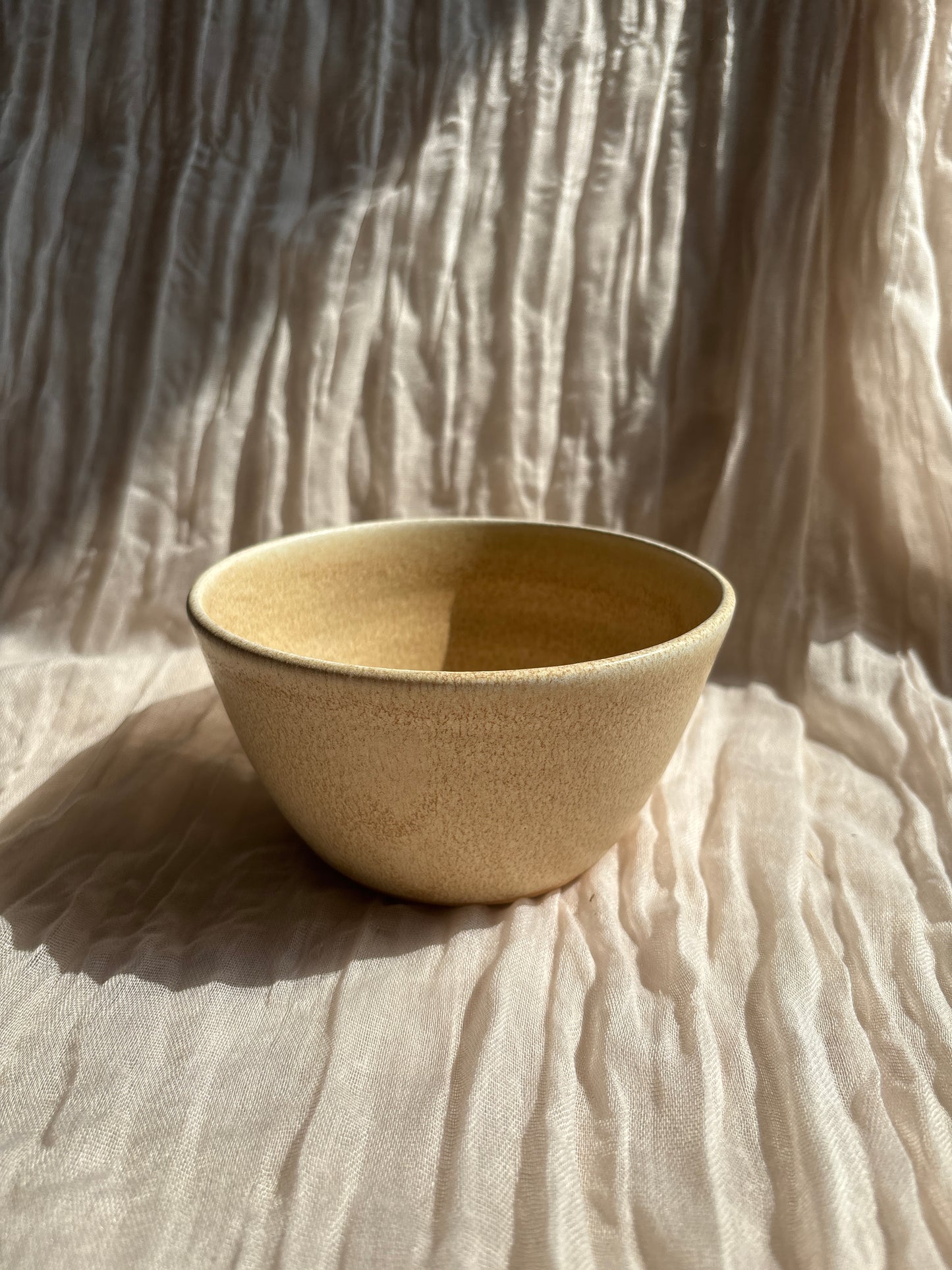 Cream Medium Bowl