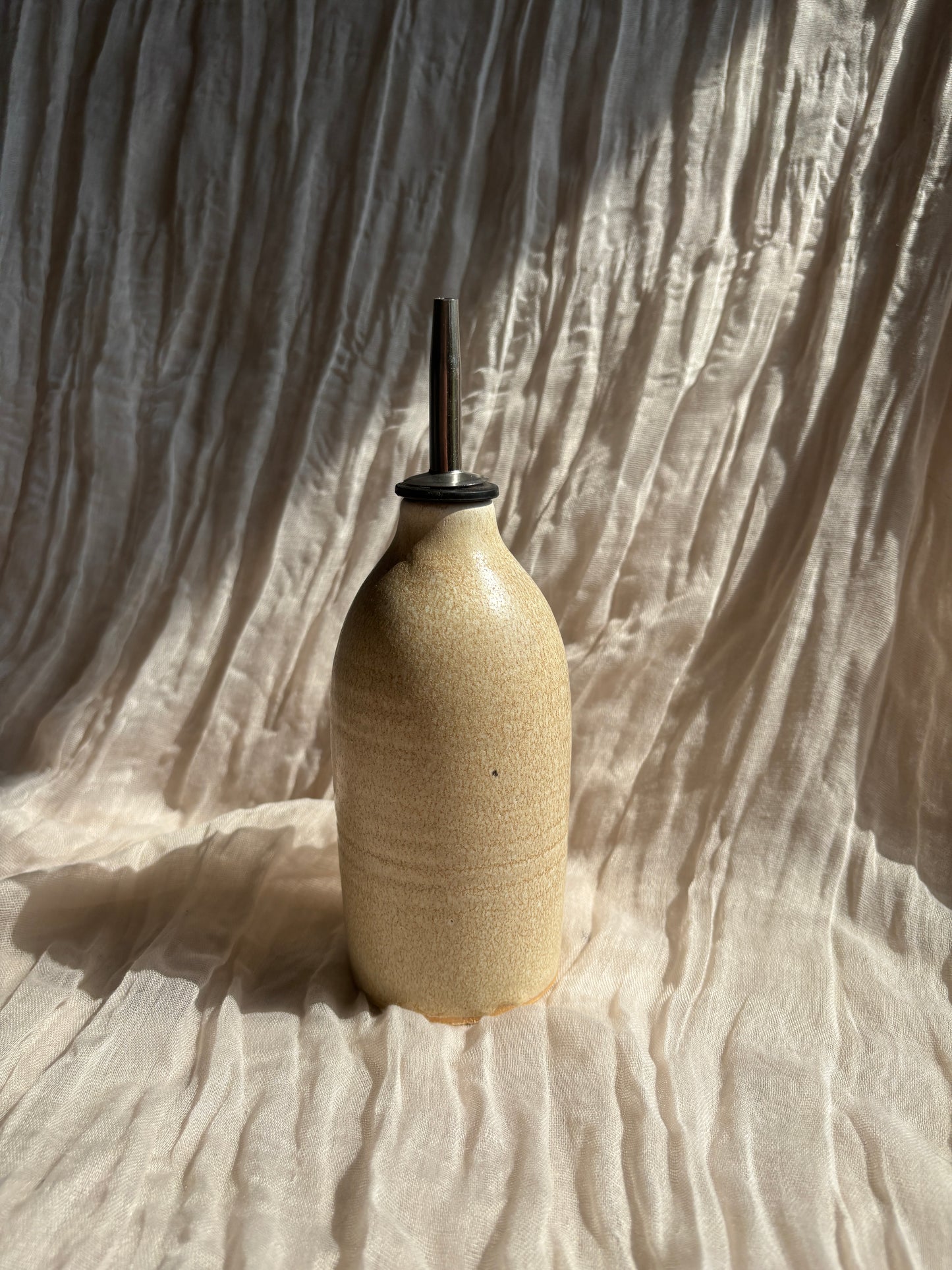 Cream Oil Bottle