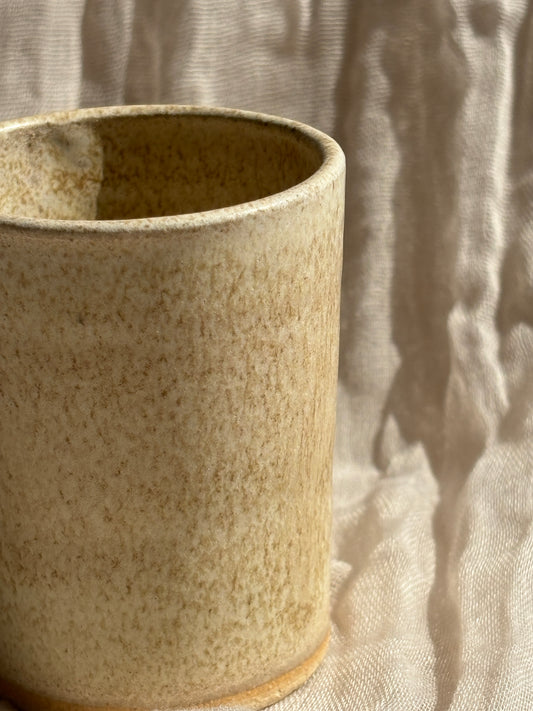 Cream Double Espresso Cup