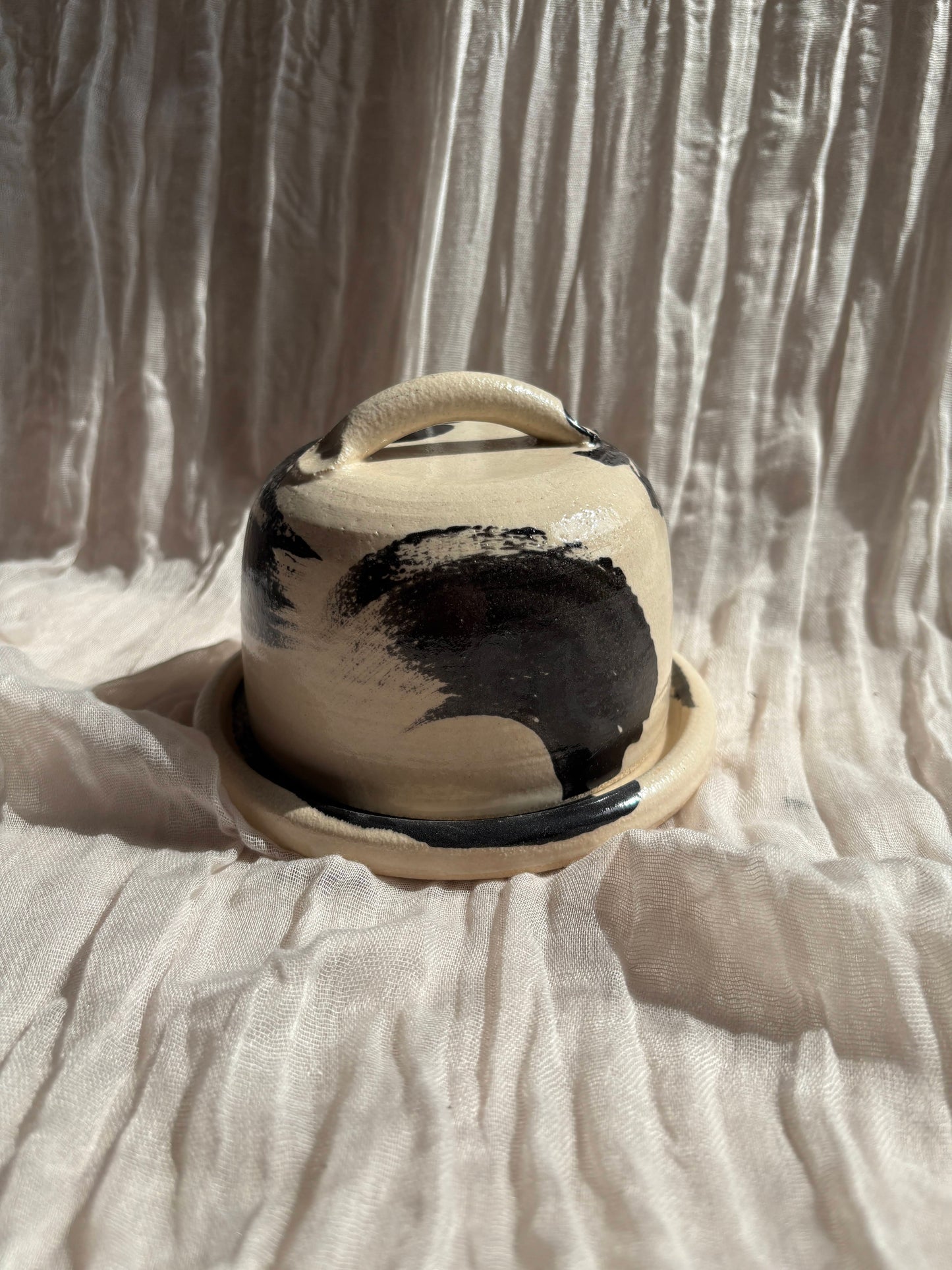 The Makers Mark Butter Dish