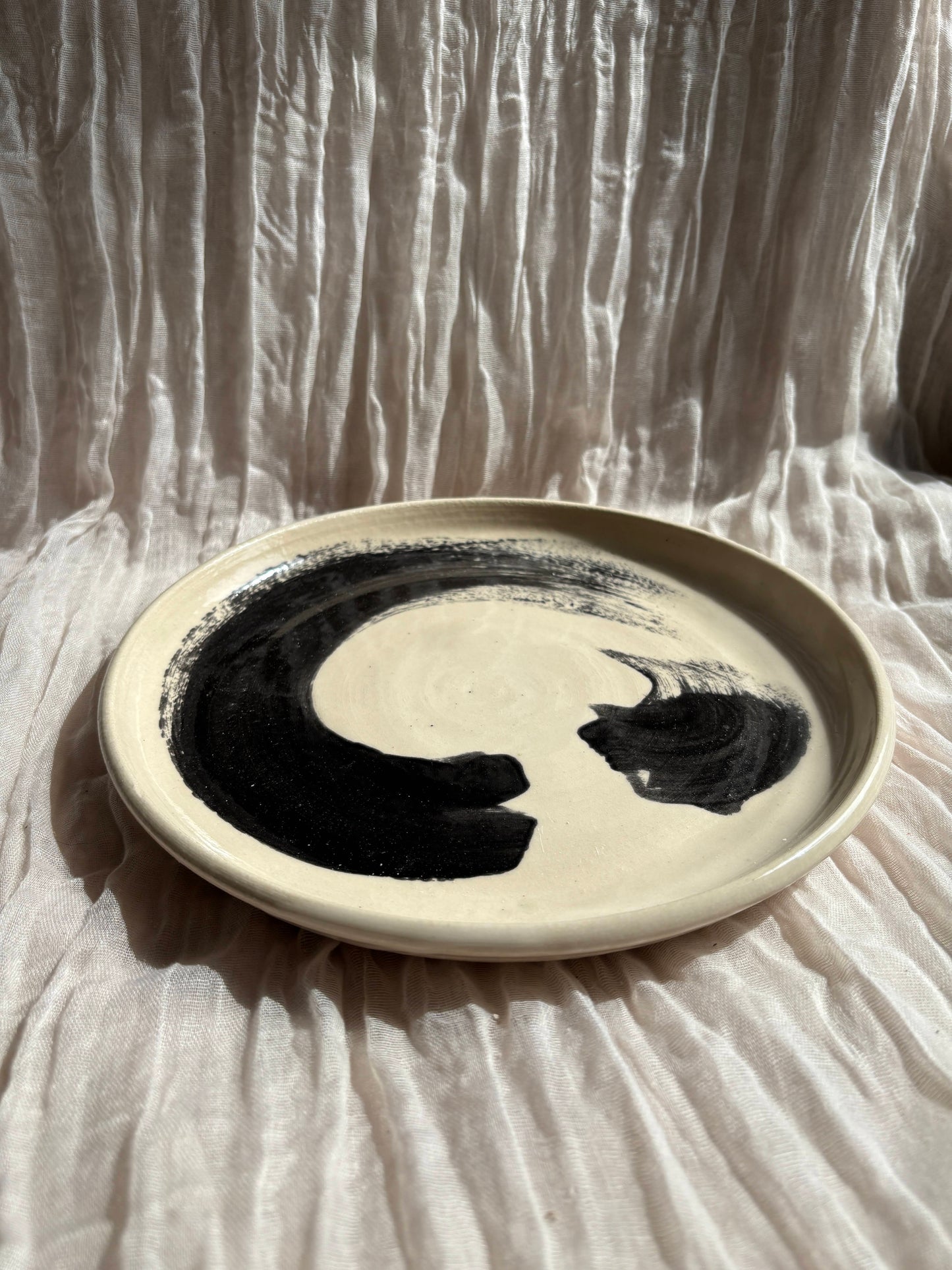 The Makers Mark Coupe Dinner Plate
