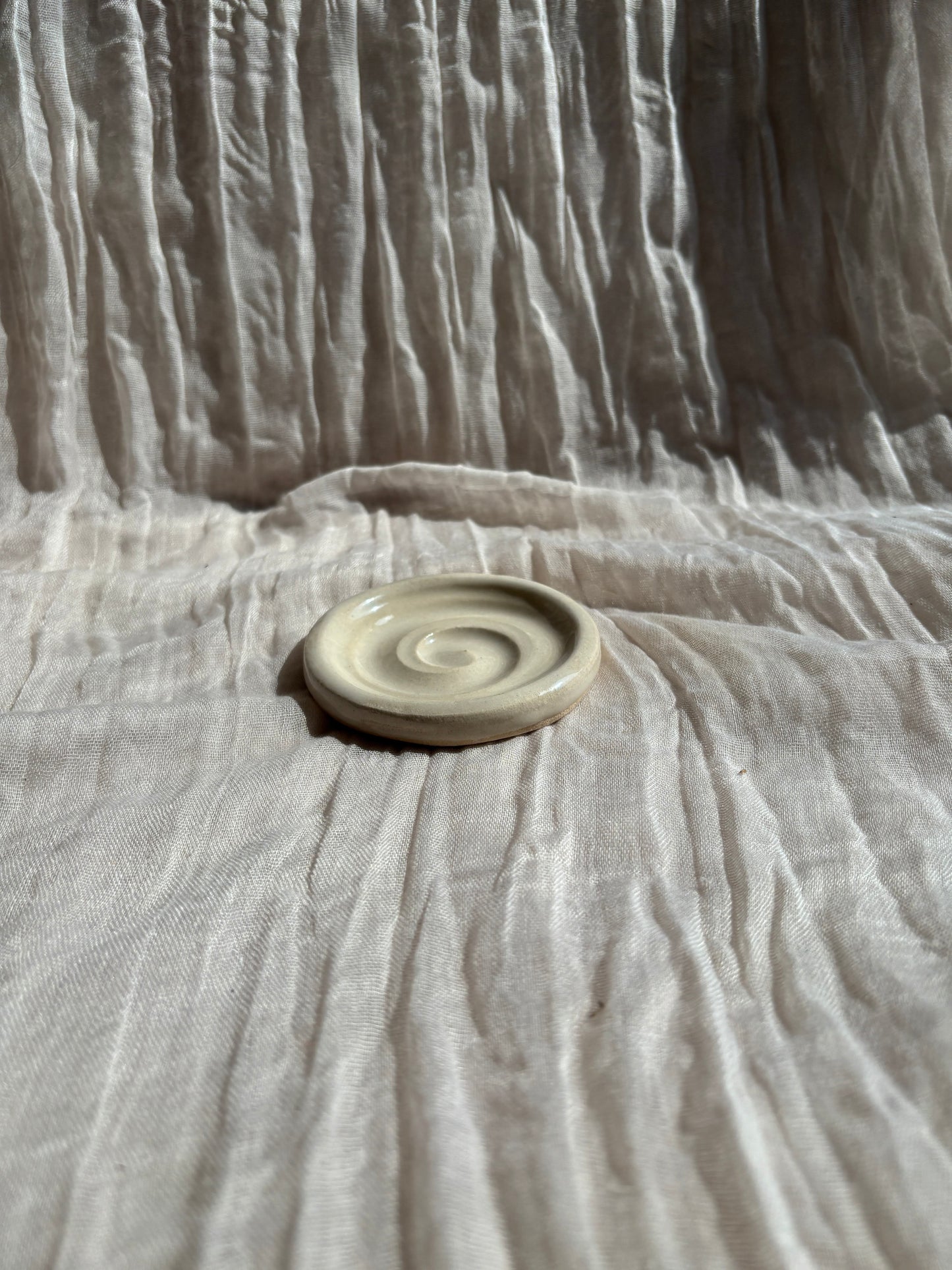 White Mini Soap Dish