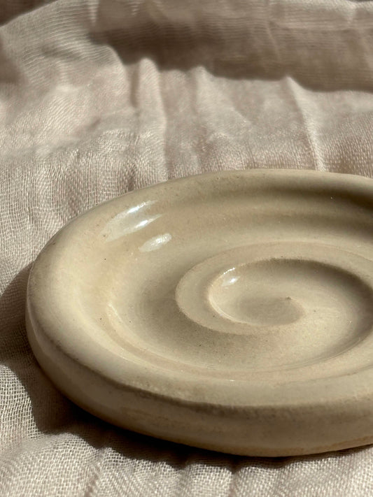 White Mini Soap Dish