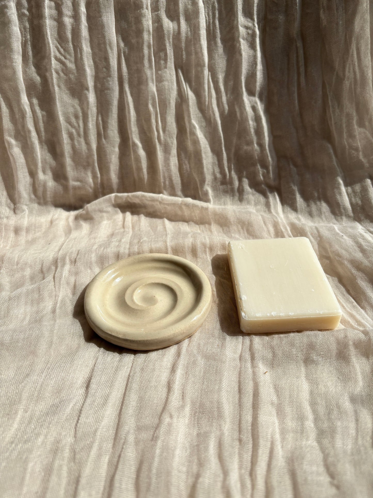 White Mini Soap Dish