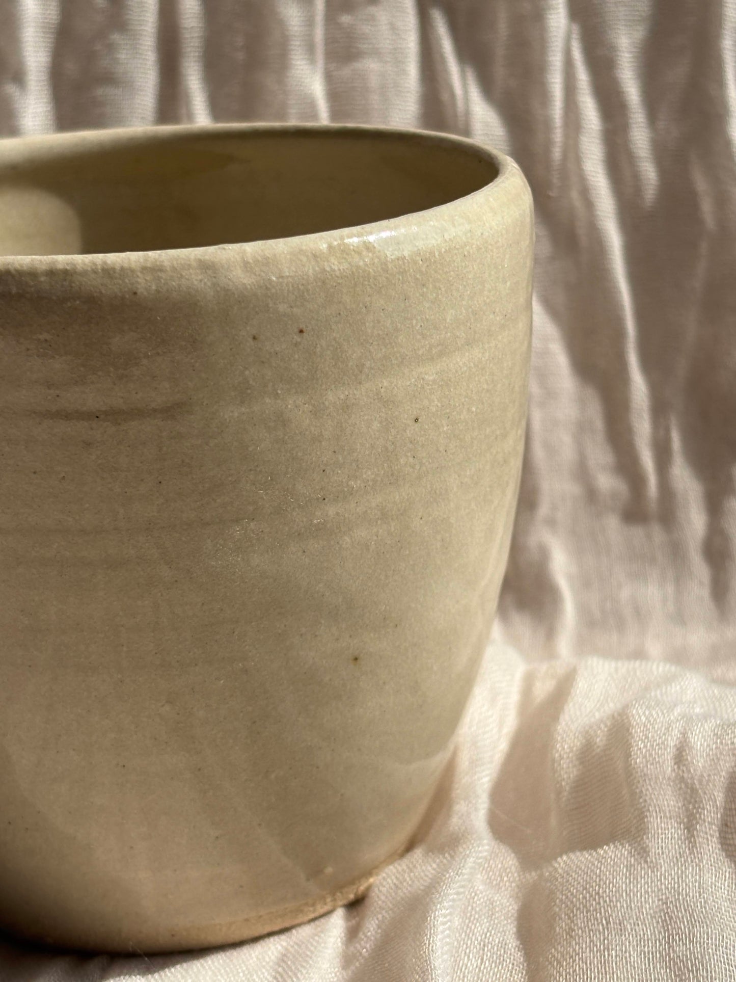 White 10cm Planter