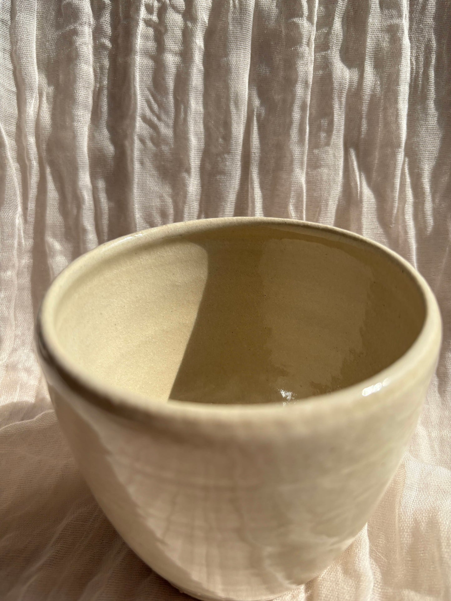 White 10cm Planter