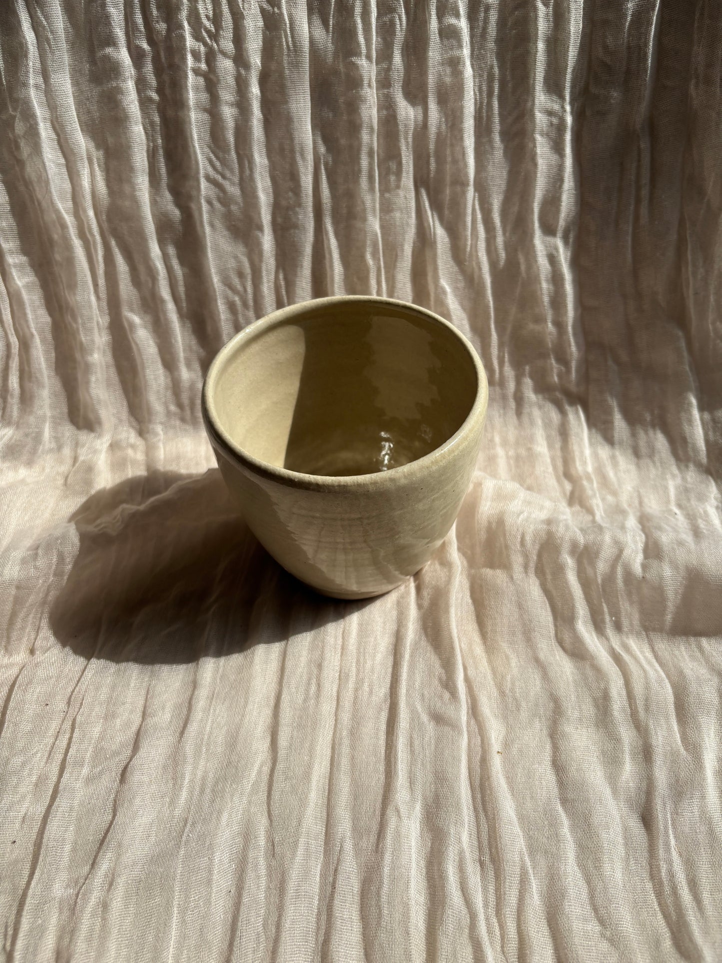 White 10cm Planter