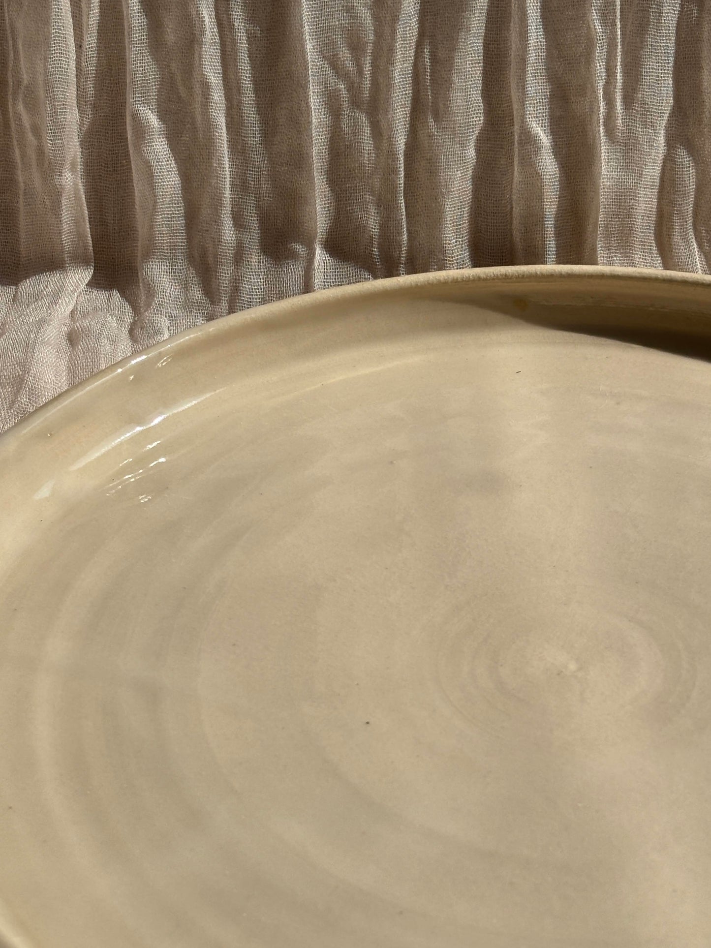 White Serving Platter