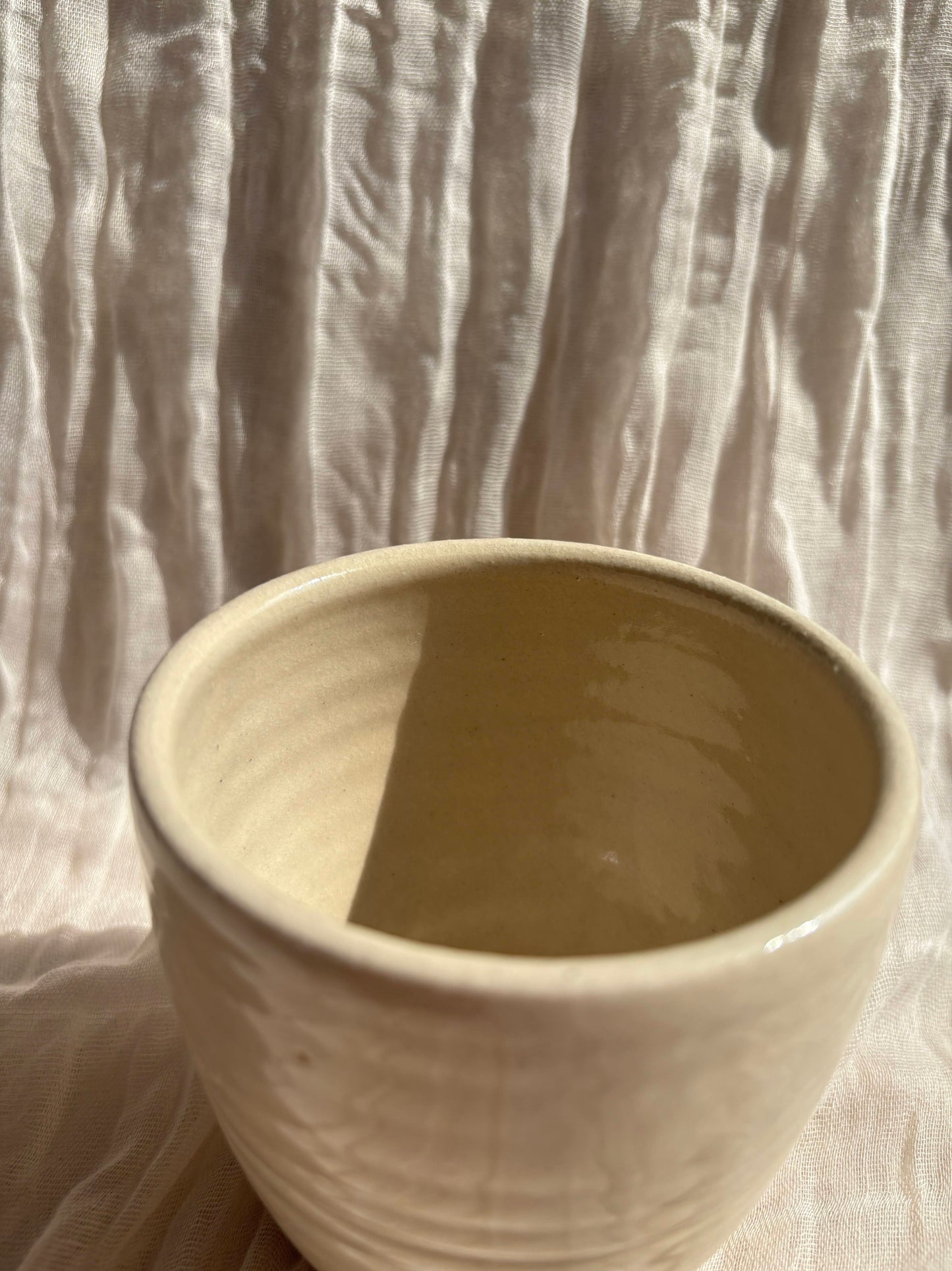 White 250ml cup