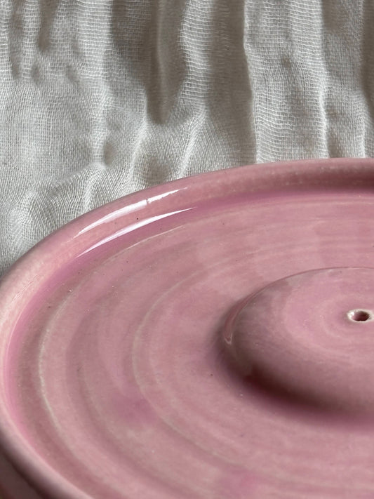 Candy Floss Pink Incense Stick Holder