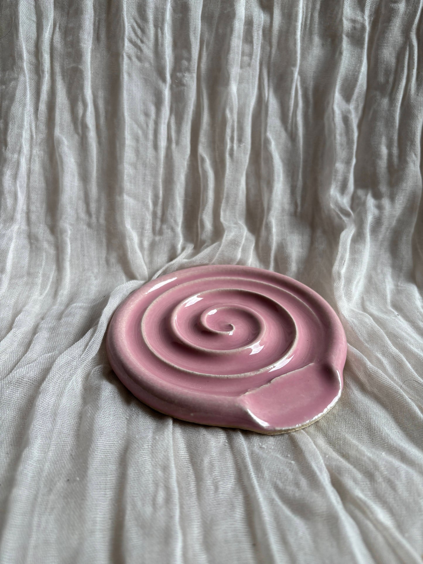 Candy Floss Pink Spoon Rest
