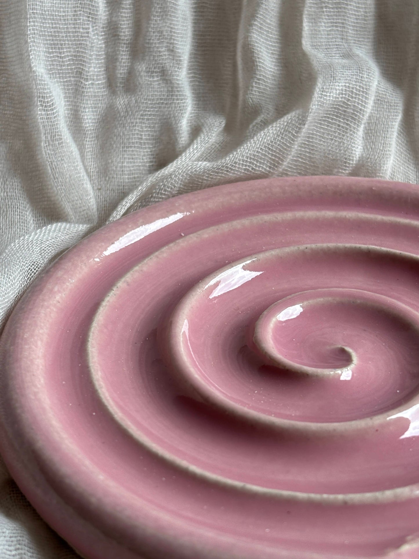 Candy Floss Pink Spoon Rest