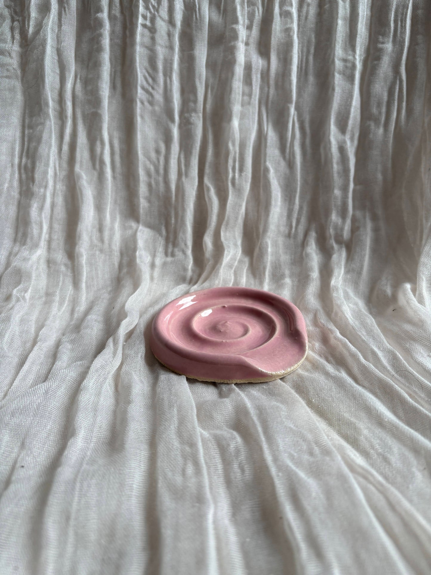 Candy Floss Pink Mini Spoon Rest