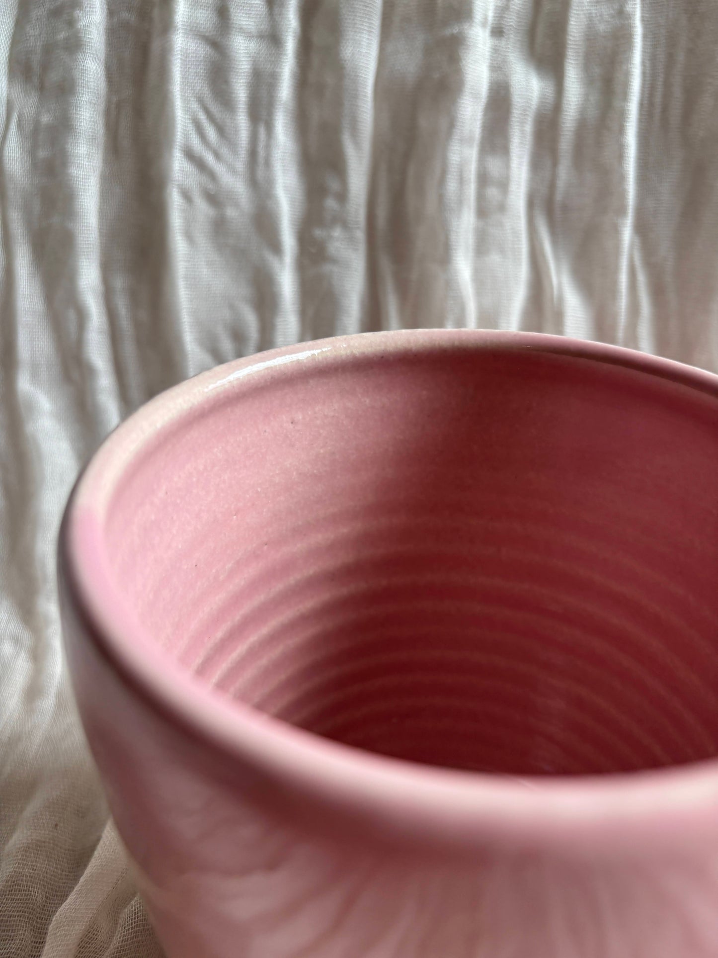 Candy Floss Pink Butter Crock